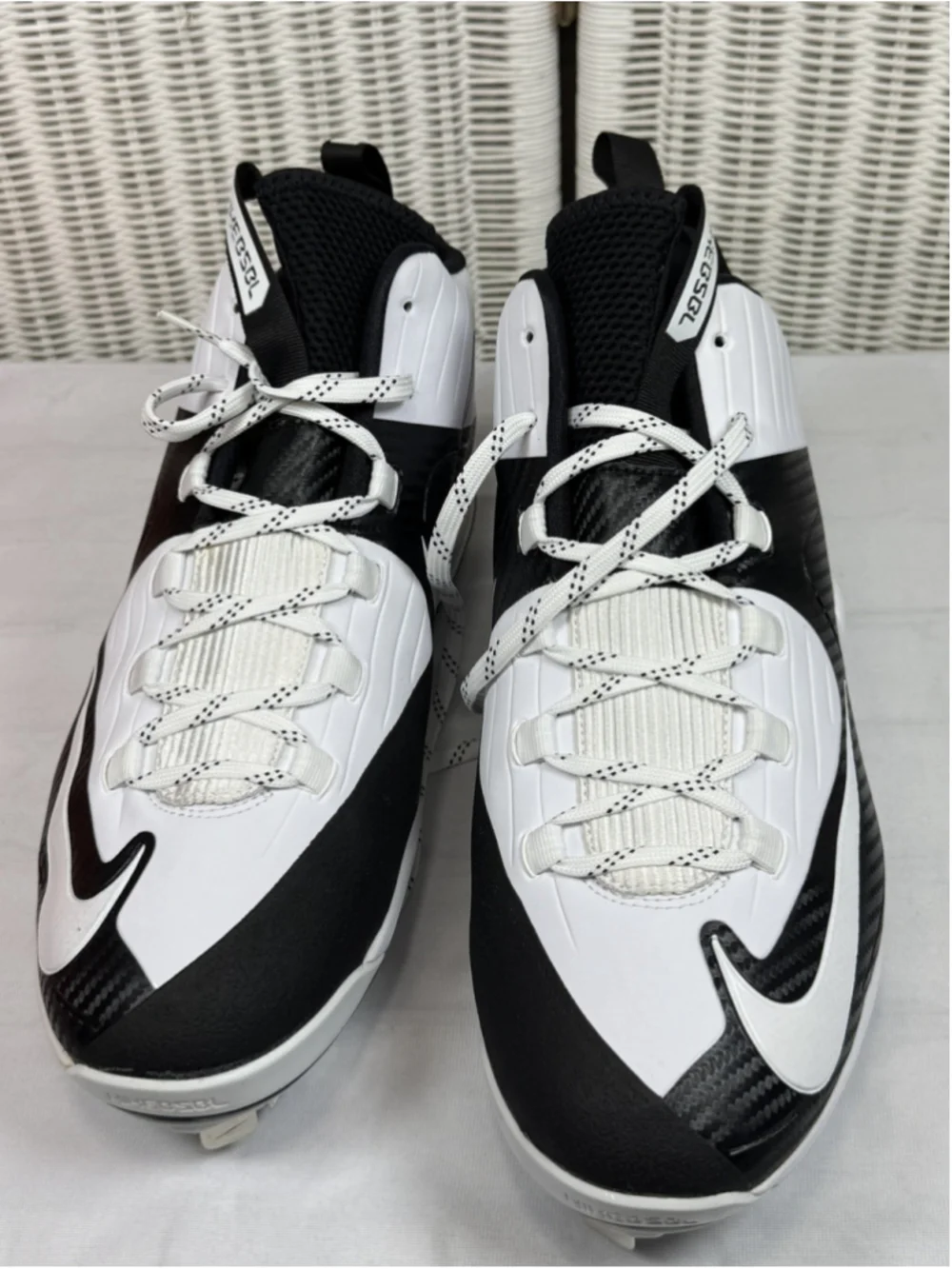 Nike Air Max MVP Elite 2 - 3/4 Metal Baseball Cleats Size 14- 684687-110 - New